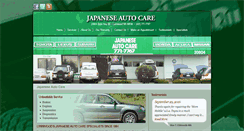 Desktop Screenshot of japanese-autocare.com